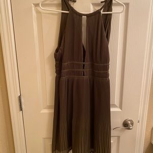 Green cocktail party dress - medium to large